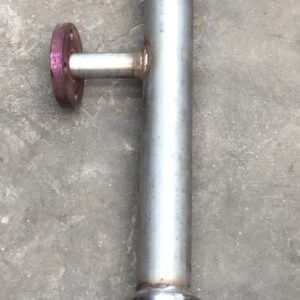 Cañeria con brida acero inoxidable