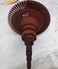 Eje de turbo con alabes BB 320
