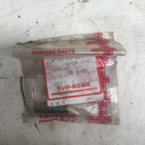 Resorte YANMAR L=28; Ø8