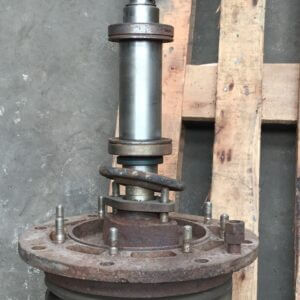 Turbina de bomba con eje