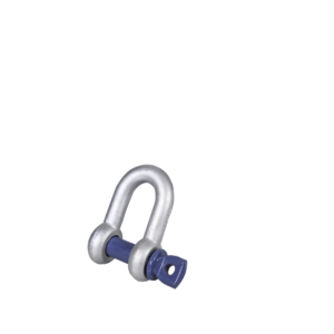 Grillete recto de perno roscado y cabeza aplastada