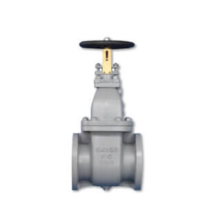 Válvula esclusa, vástago fijo, cuerpo acero, norma JIS, medidas de Ø50mm a 300mm