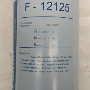 Filtros aceite F-12125 FAMEL Nuevo