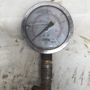 Manómetro 4 kg/cm2 glicerina