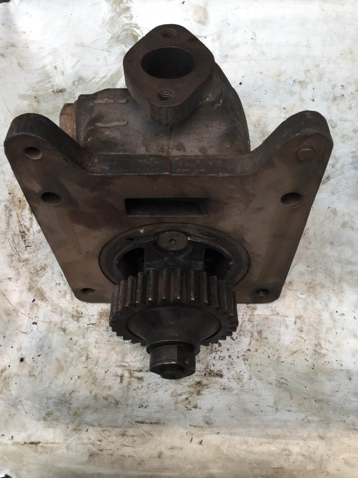 Bomba de aceite a engranaje de motor