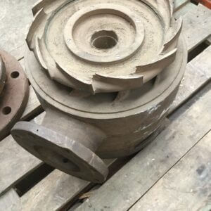 Caracol de bomba de agua de bronce