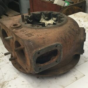 Carcasa de escape, VTR 160,  dos bocas