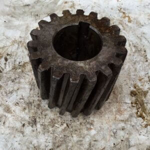 Engranaje helicoidal de caja Z=18; Øe=140; A=120; Øeje=70