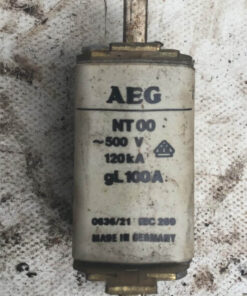 Fusibles AEG gl100A, tipo NT00