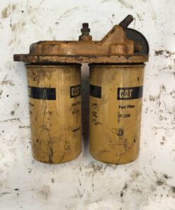 Portafiltro con filtros combustibles CAT