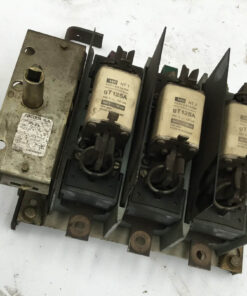 Seccionador fusible 250A 660V con fusible tipo gT 125 A