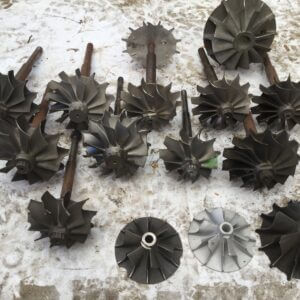 Lote turbinas D=94; D=110; D=122