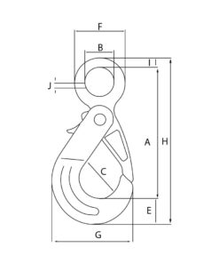 Alternative view of Gancho automático G80